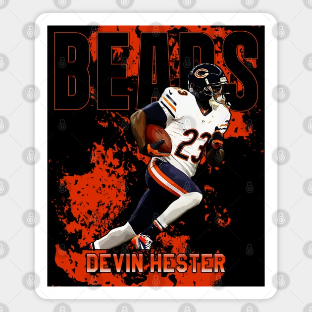 Devin Hester Magnet by Aloenalone